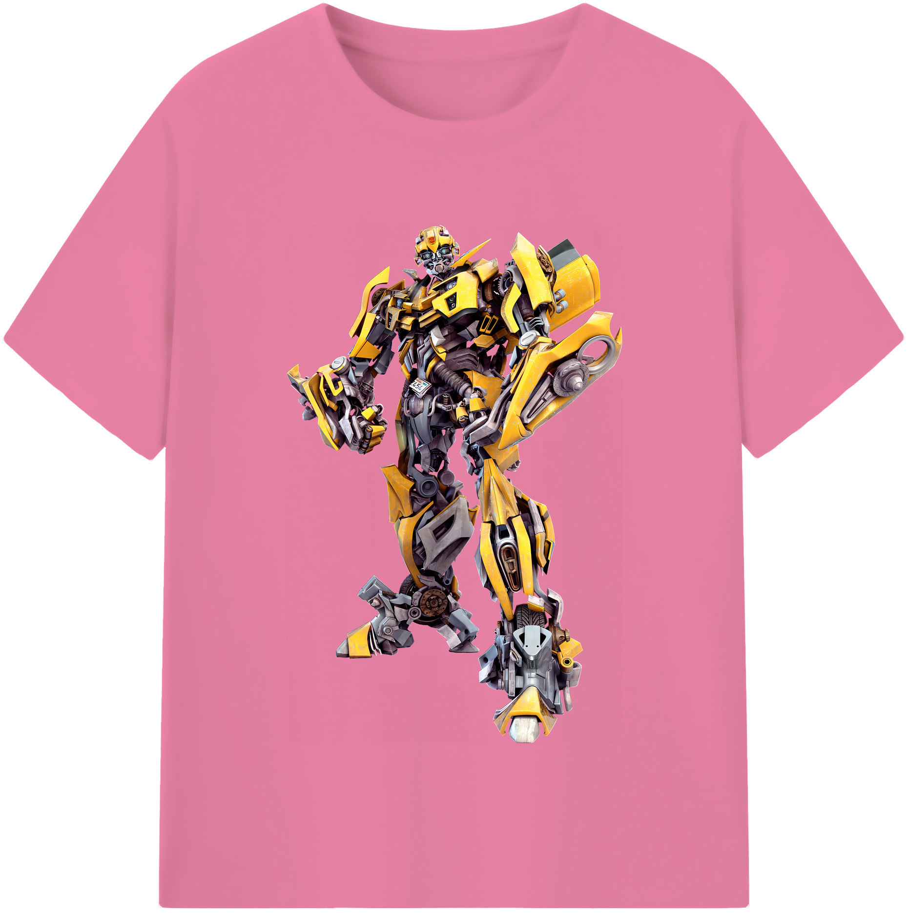 （画像用） Transformers トランスフォーマー 綿100％半袖Tシャツ（フロントプリント）